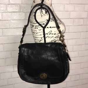 Coach Legacy Saddle bag purse & wristlet